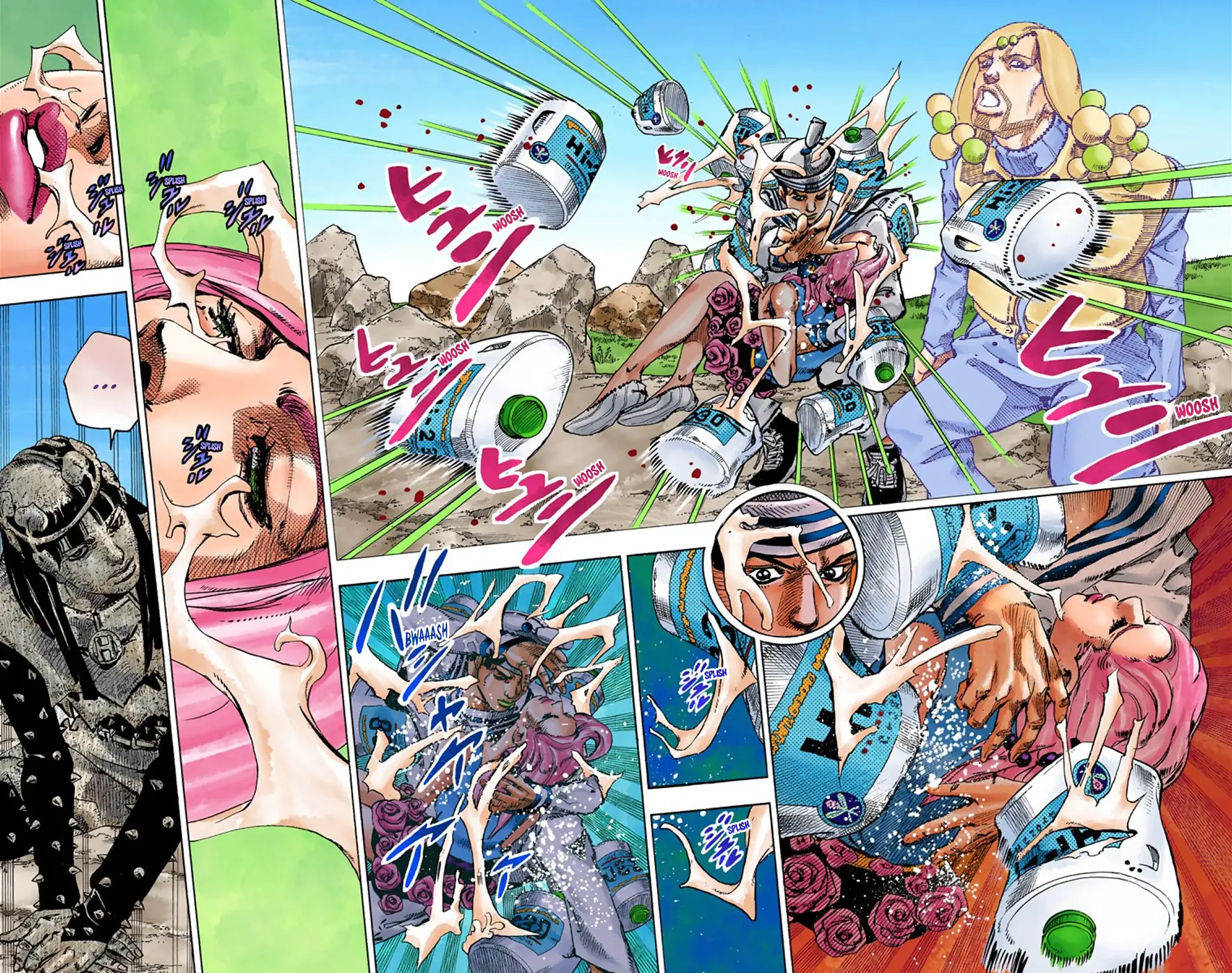 JoJo's Bizarre Adventure, Part 8: JoJolion Colored Manga β Chapter 32 β Page 4