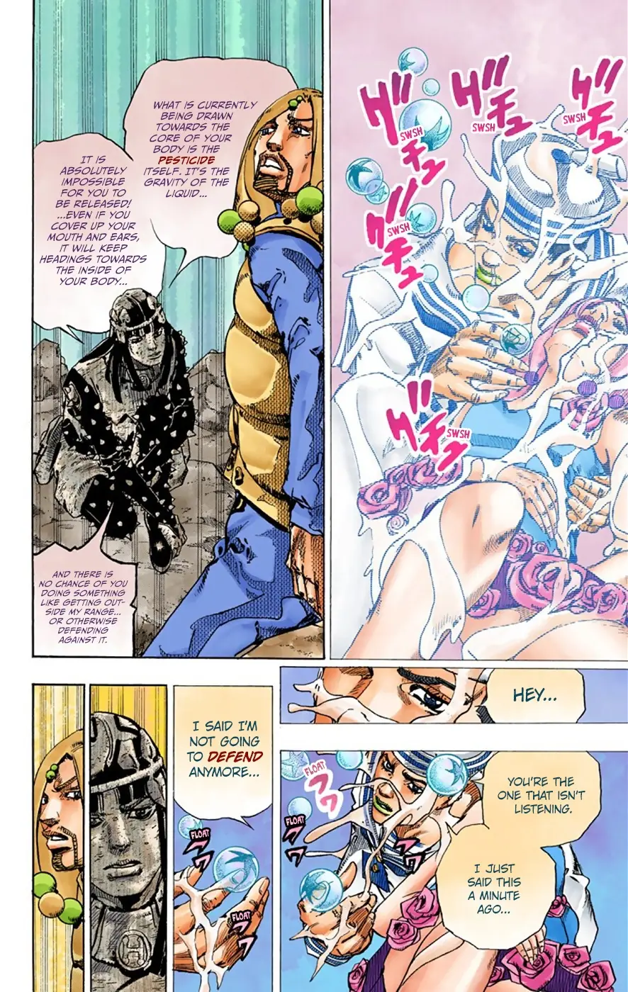 JoJo's Bizarre Adventure, Part 8: JoJolion Colored Manga β Chapter 32 β Page 7