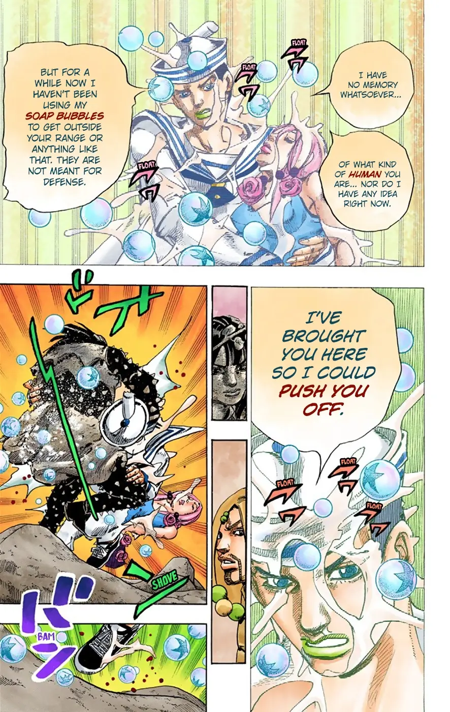 JoJo's Bizarre Adventure, Part 8: JoJolion Colored Manga β Chapter 32 β Page 8
