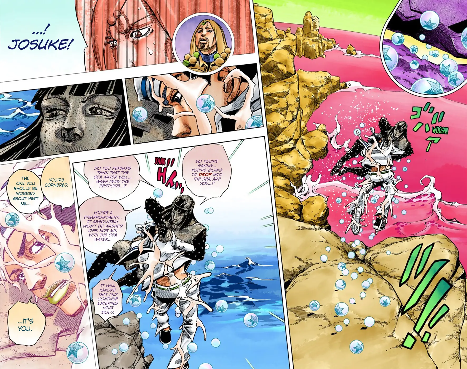 JoJo's Bizarre Adventure, Part 8: JoJolion Colored Manga β Chapter 32 β Page 9