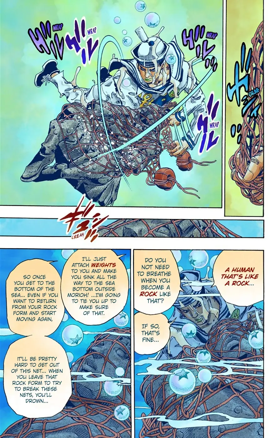 JoJo's Bizarre Adventure, Part 8: JoJolion Colored Manga β Chapter 32 β Page 14