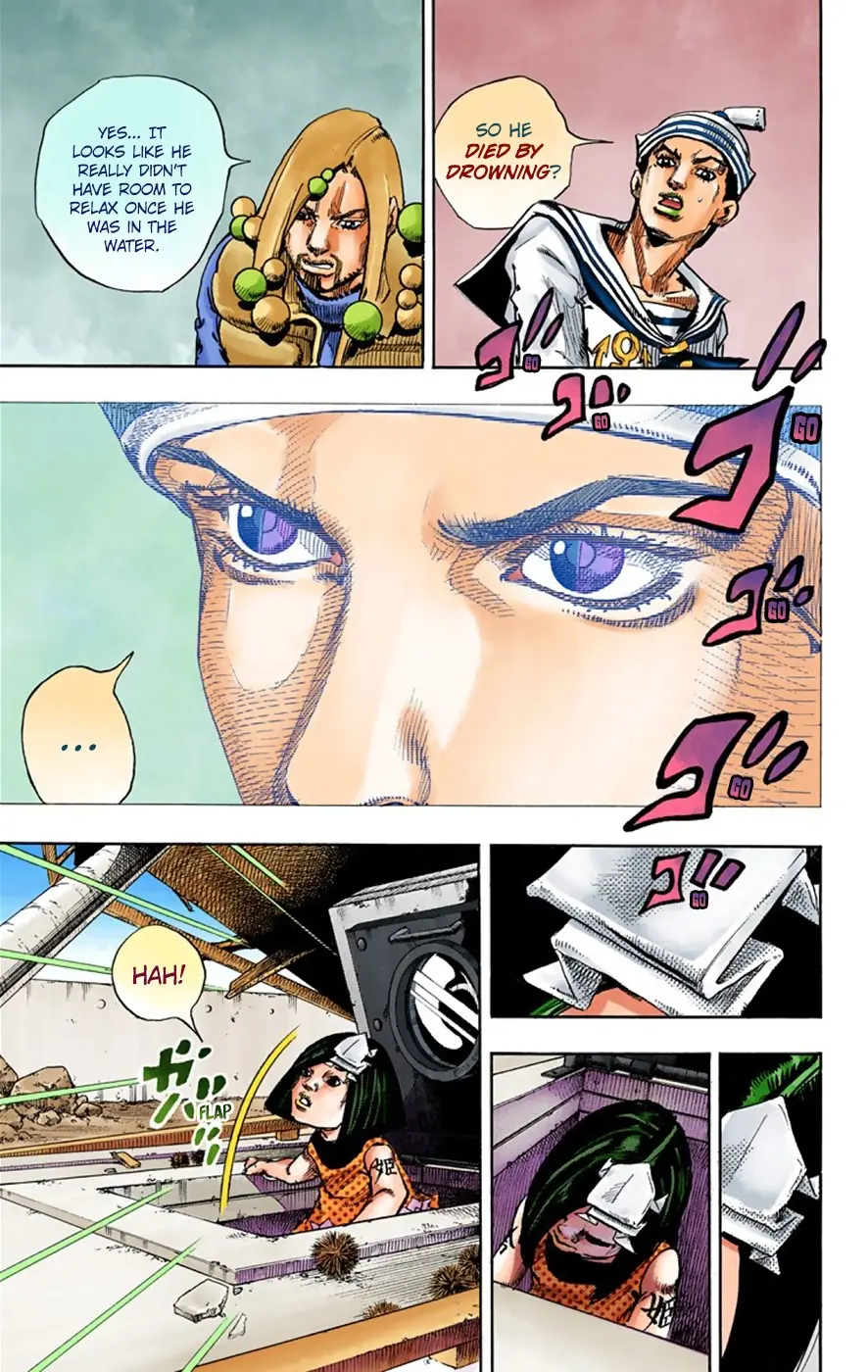 JoJo's Bizarre Adventure, Part 8: JoJolion Colored Manga β Chapter 32 β Page 30