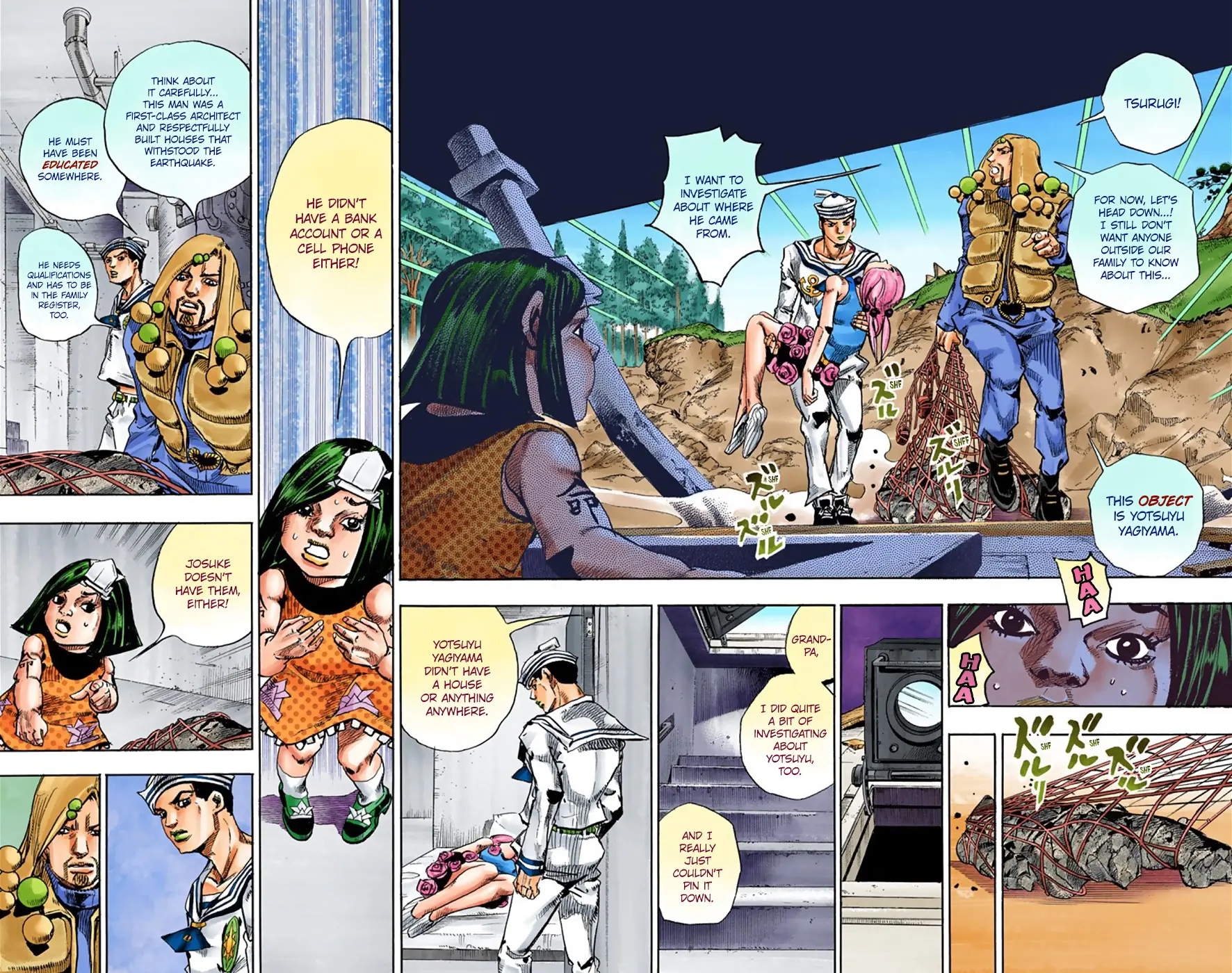 JoJo's Bizarre Adventure, Part 8: JoJolion Colored Manga β Chapter 32 β Page 31