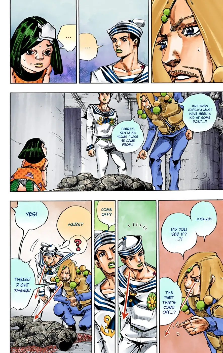 JoJo's Bizarre Adventure, Part 8: JoJolion Colored Manga β Chapter 32 β Page 34