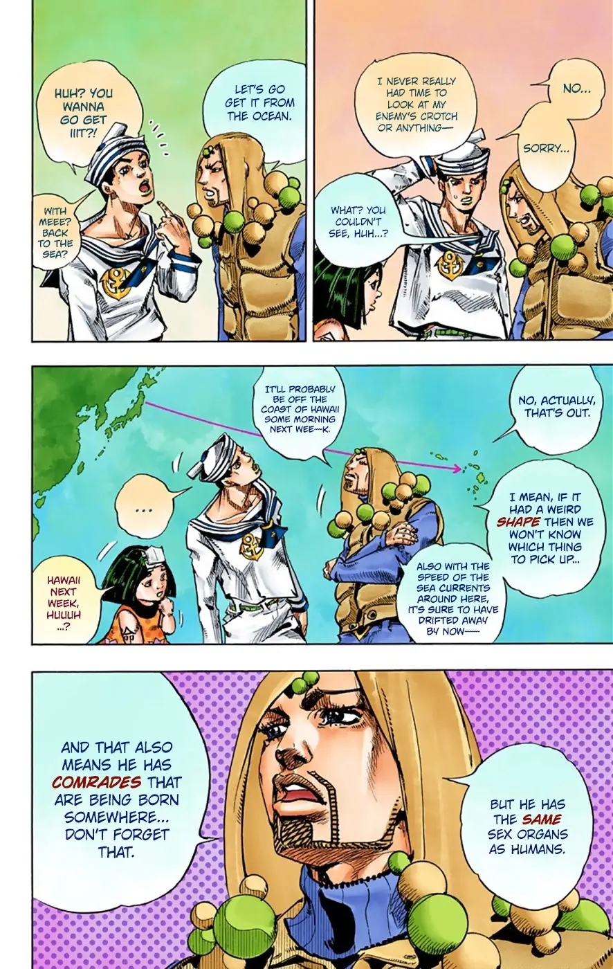 JoJo's Bizarre Adventure, Part 8: JoJolion Colored Manga β Chapter 32 β Page 36