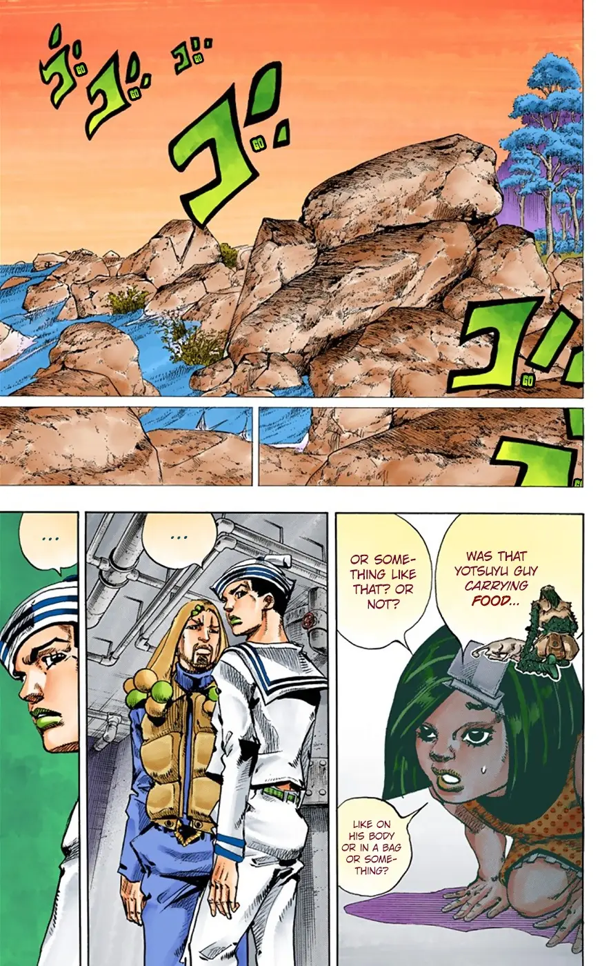 JoJo's Bizarre Adventure, Part 8: JoJolion Colored Manga β Chapter 32 β Page 37