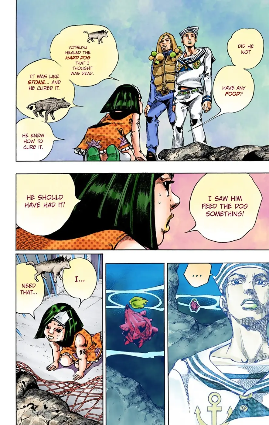 JoJo's Bizarre Adventure, Part 8: JoJolion Colored Manga β Chapter 32 β Page 38