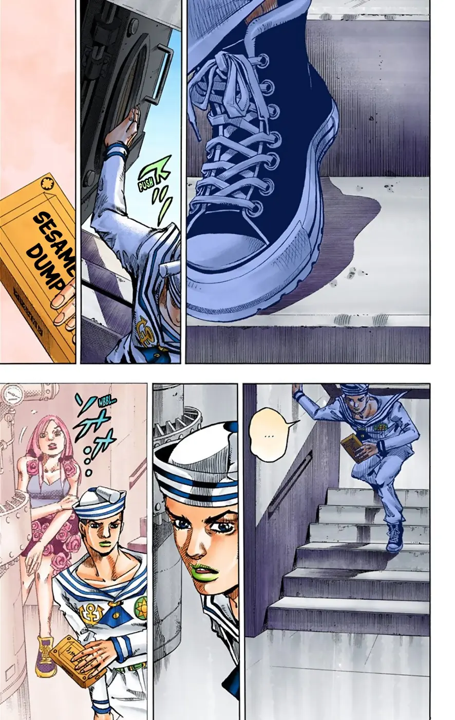 JoJo's Bizarre Adventure, Part 8: JoJolion Colored Manga — Chapter 33 — Page 8