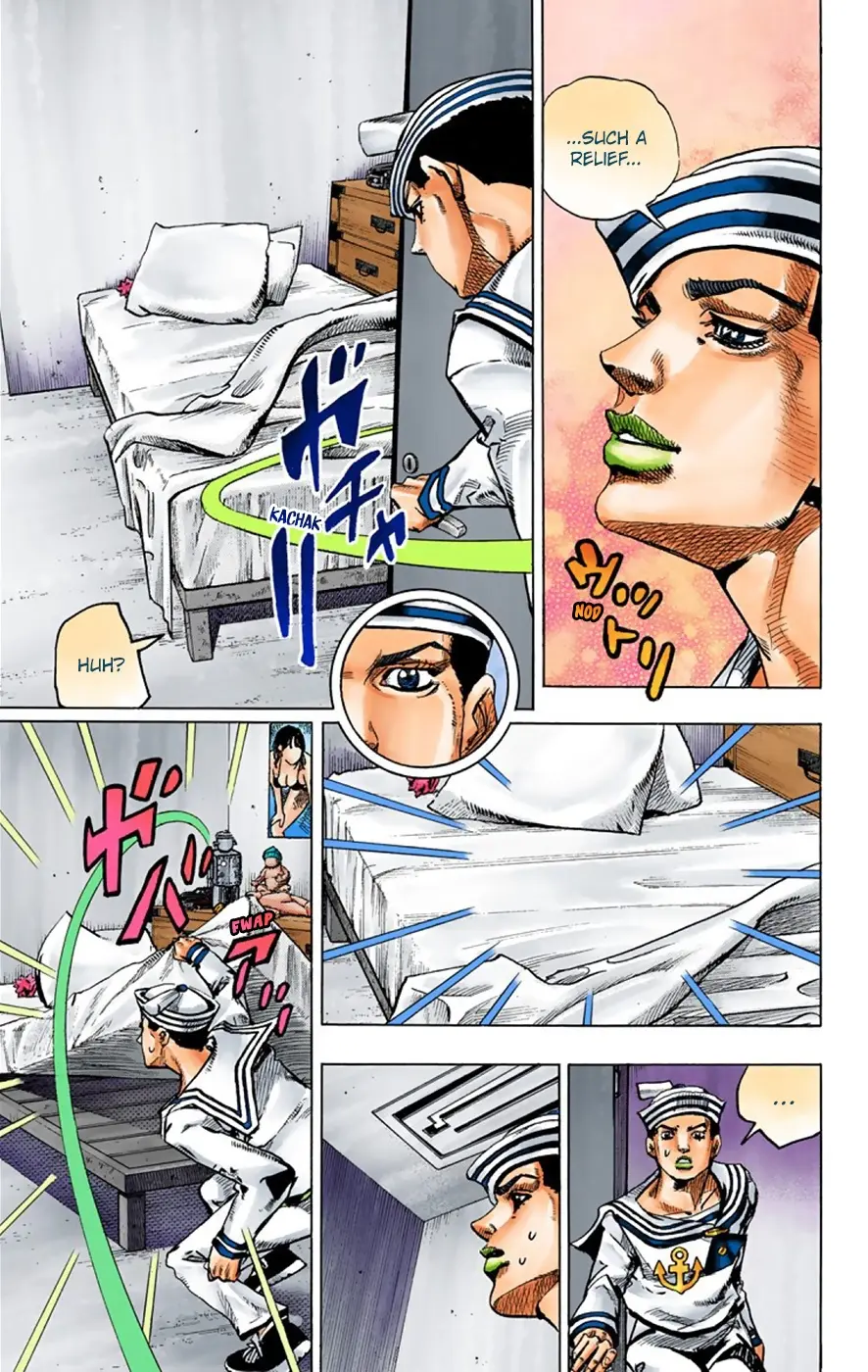 JoJo's Bizarre Adventure, Part 8: JoJolion Colored Manga — Chapter 33 — Page 10