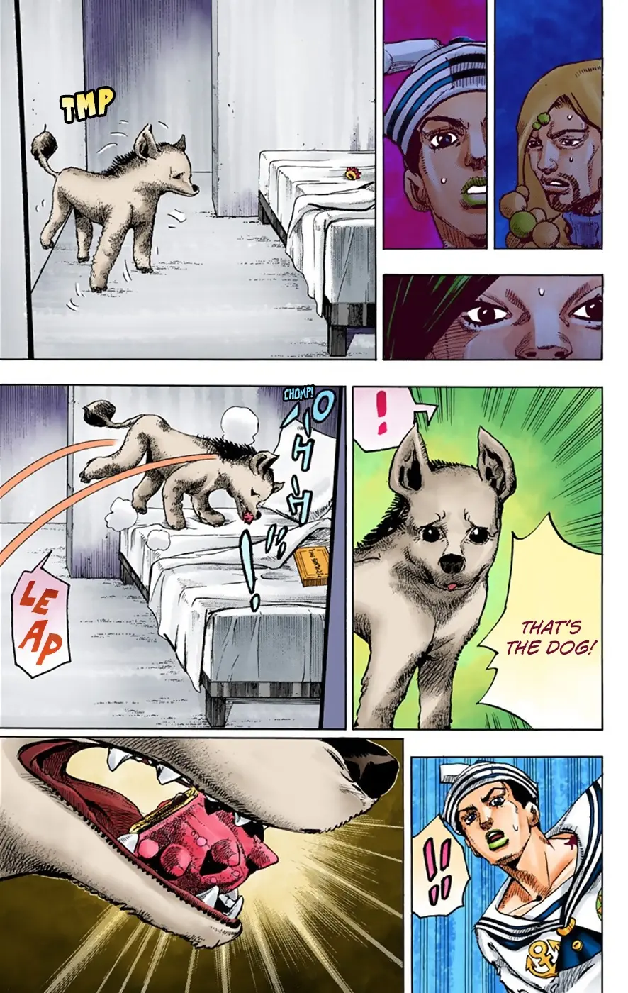 JoJo's Bizarre Adventure, Part 8: JoJolion Colored Manga — Chapter 33 — Page 16