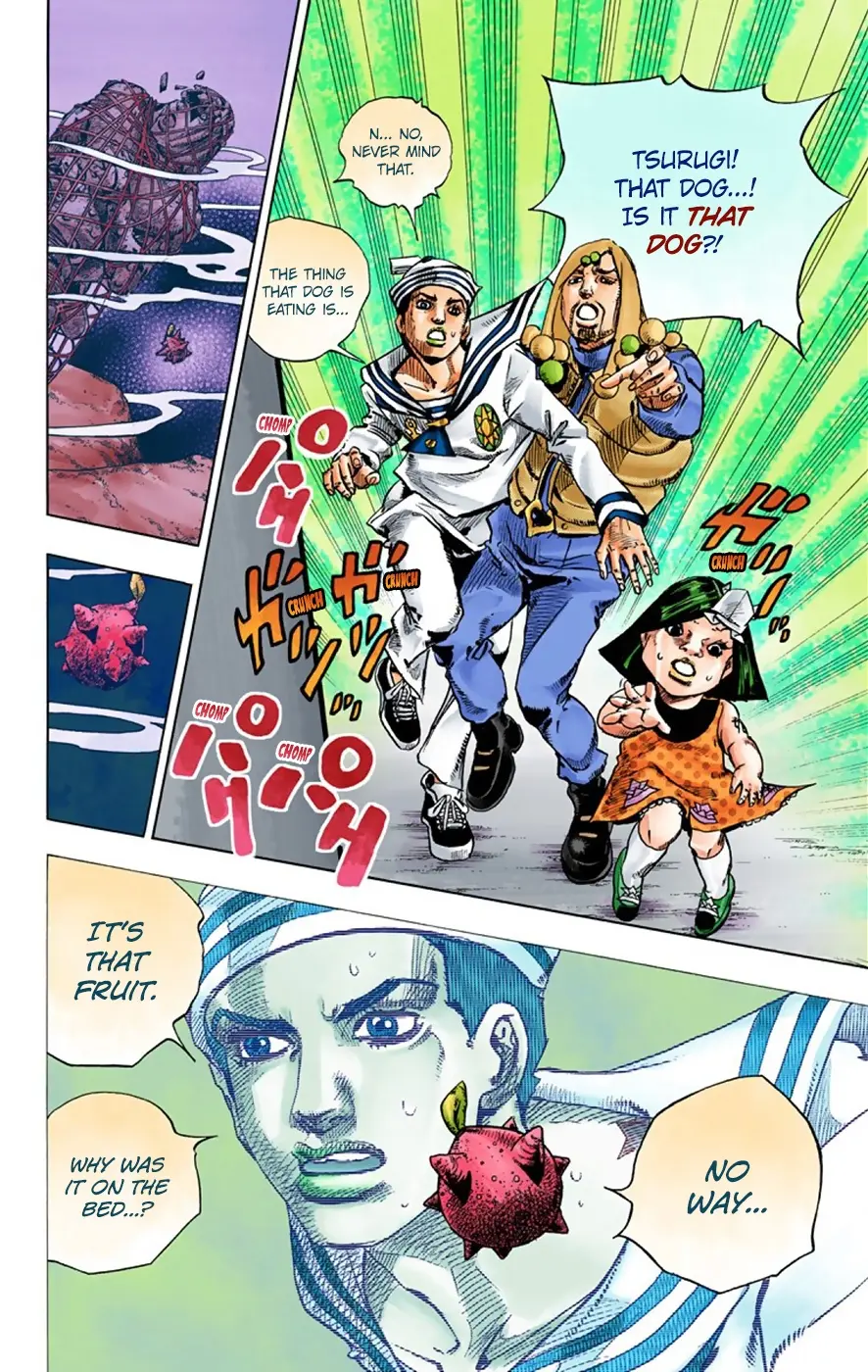 JoJo's Bizarre Adventure, Part 8: JoJolion Colored Manga — Chapter 33 — Page 17
