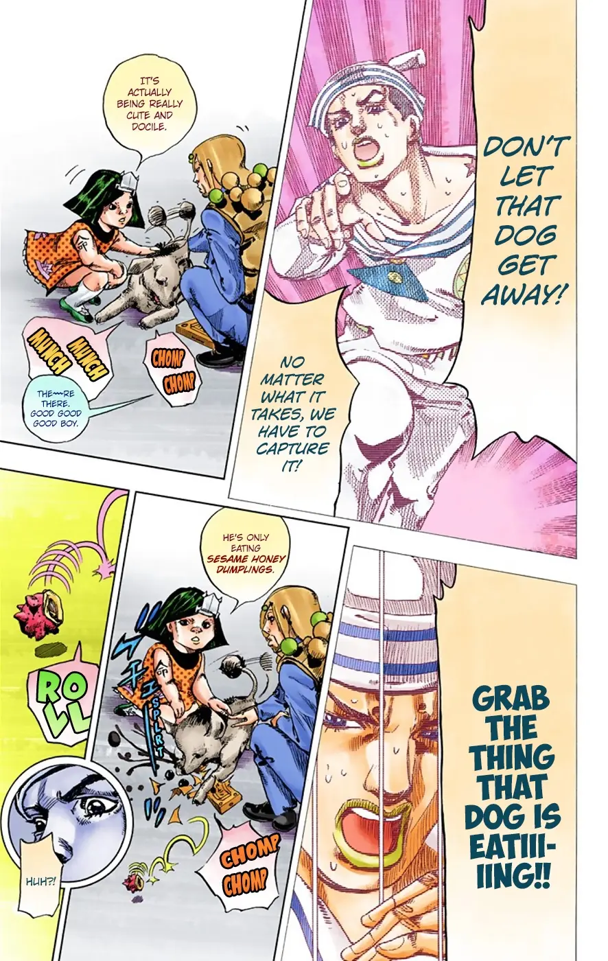 JoJo's Bizarre Adventure, Part 8: JoJolion Colored Manga — Chapter 33 — Page 18