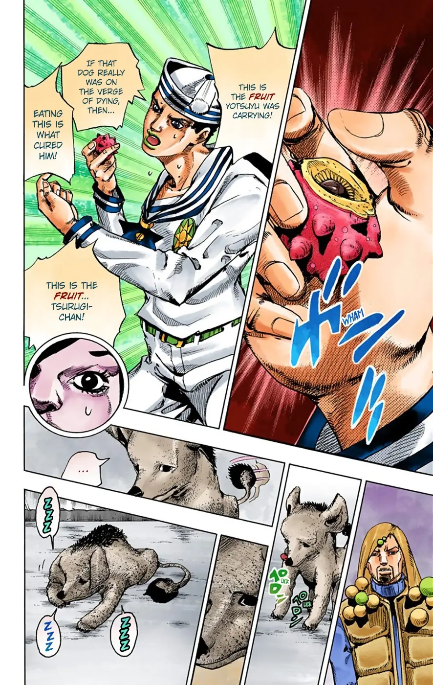 JoJo's Bizarre Adventure, Part 8: JoJolion Colored Manga — Chapter 33 — Page 19