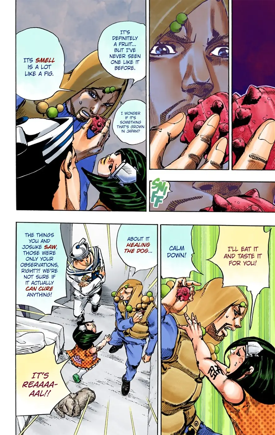 JoJo's Bizarre Adventure, Part 8: JoJolion Colored Manga — Chapter 33 — Page 21