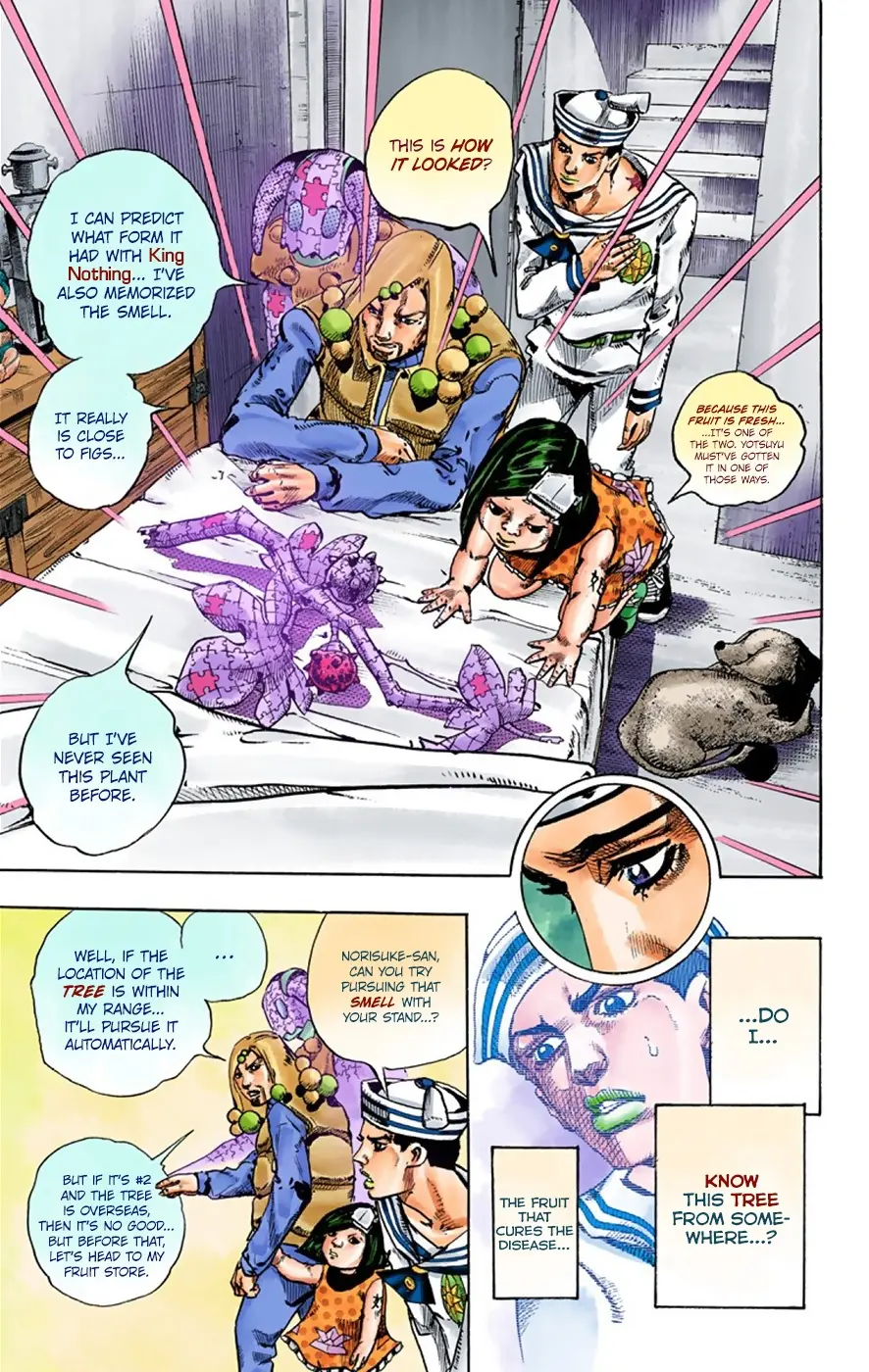 JoJo's Bizarre Adventure, Part 8: JoJolion Colored Manga — Chapter 33 — Page 24