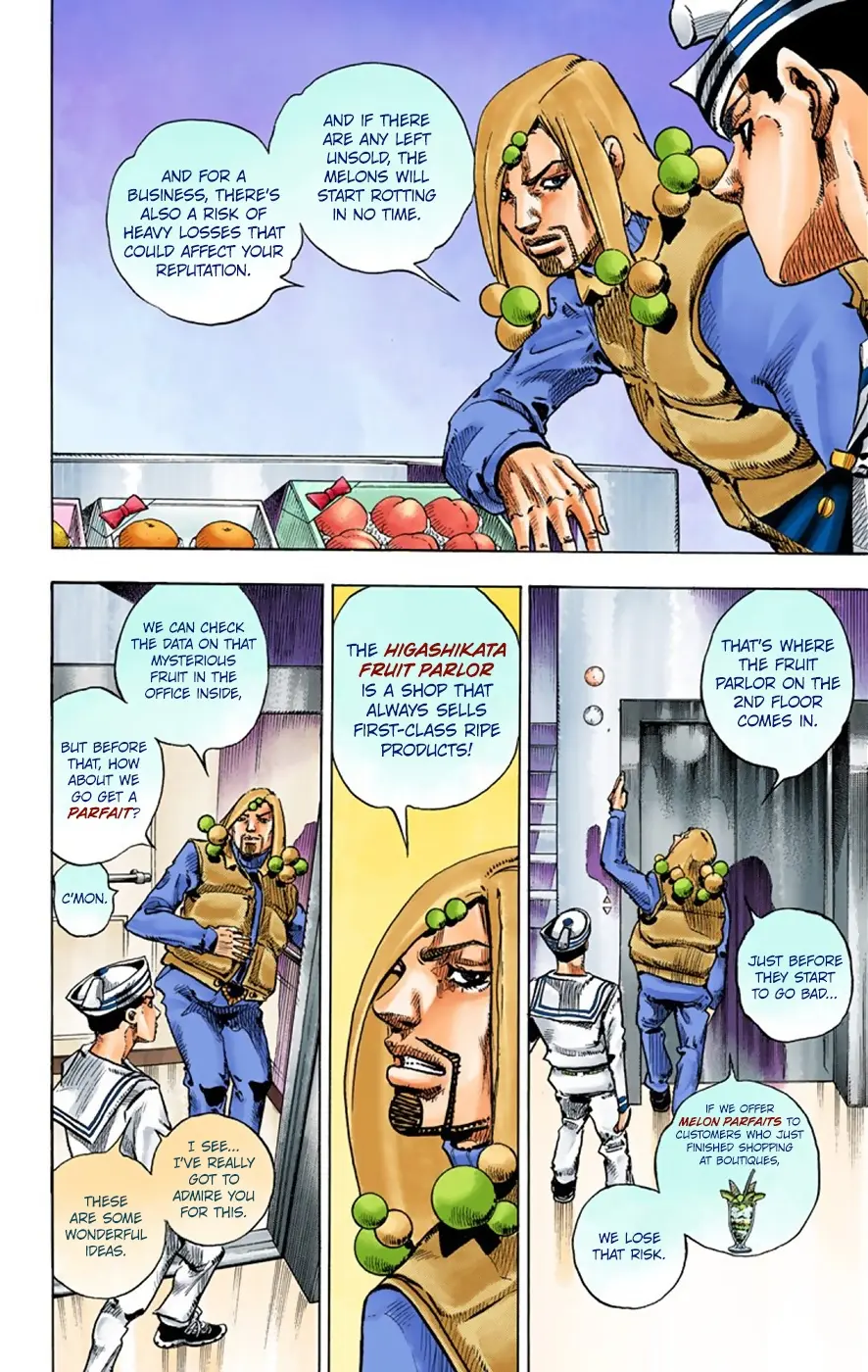 JoJo's Bizarre Adventure, Part 8: JoJolion Colored Manga — Chapter 33 — Page 29