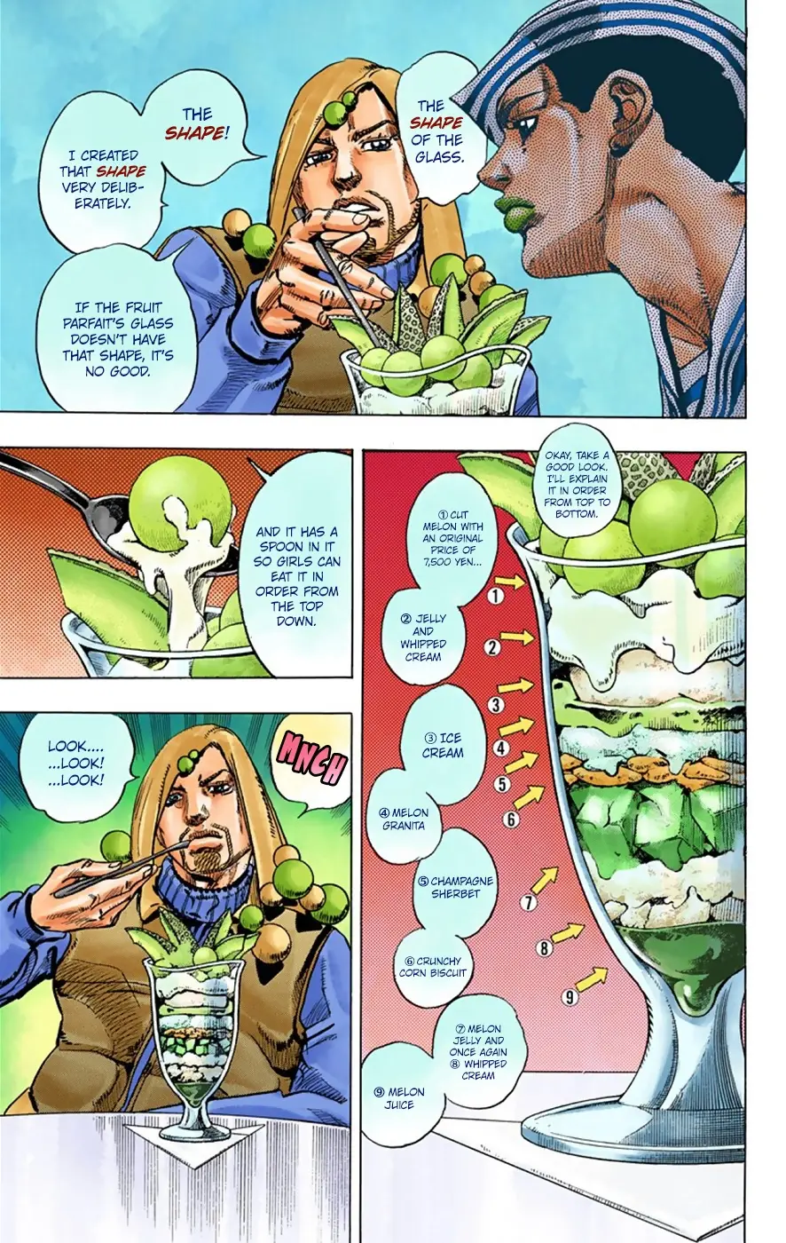 JoJo's Bizarre Adventure, Part 8: JoJolion Colored Manga — Chapter 33 — Page 32
