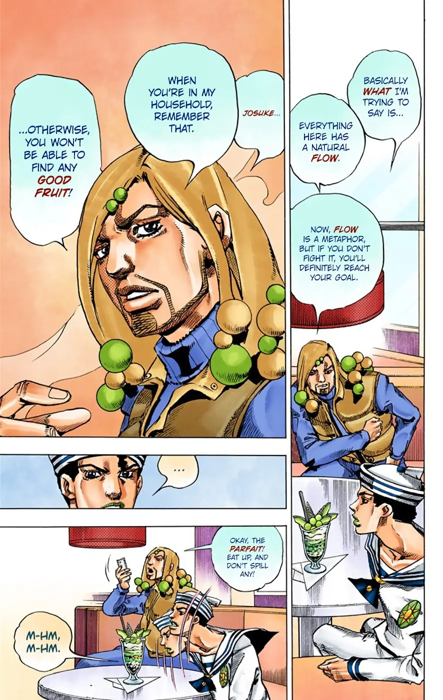 JoJo's Bizarre Adventure, Part 8: JoJolion Colored Manga — Chapter 33 — Page 34