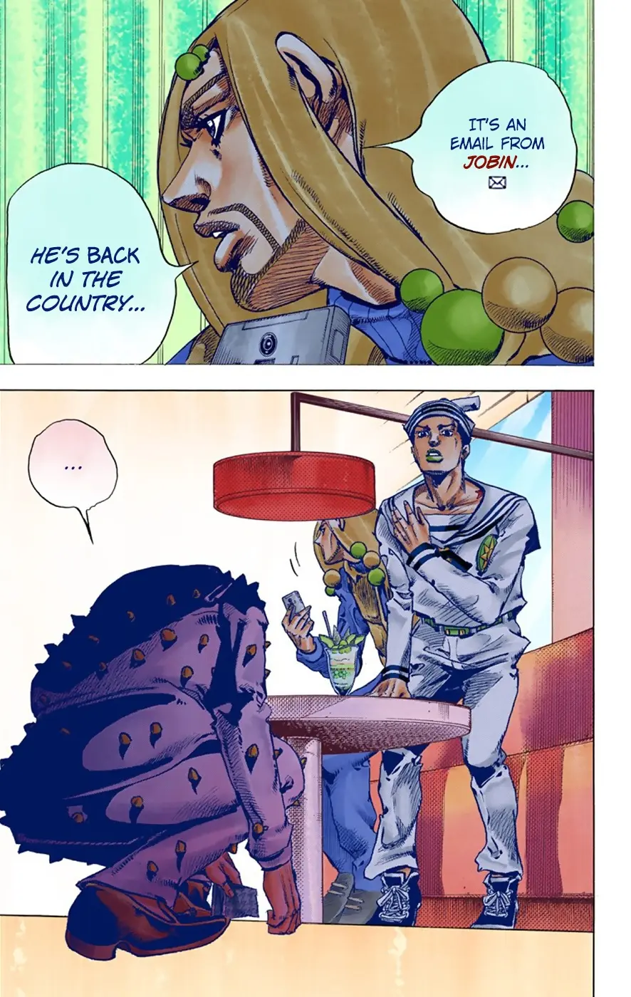 JoJo's Bizarre Adventure, Part 8: JoJolion Colored Manga — Chapter 33 — Page 36