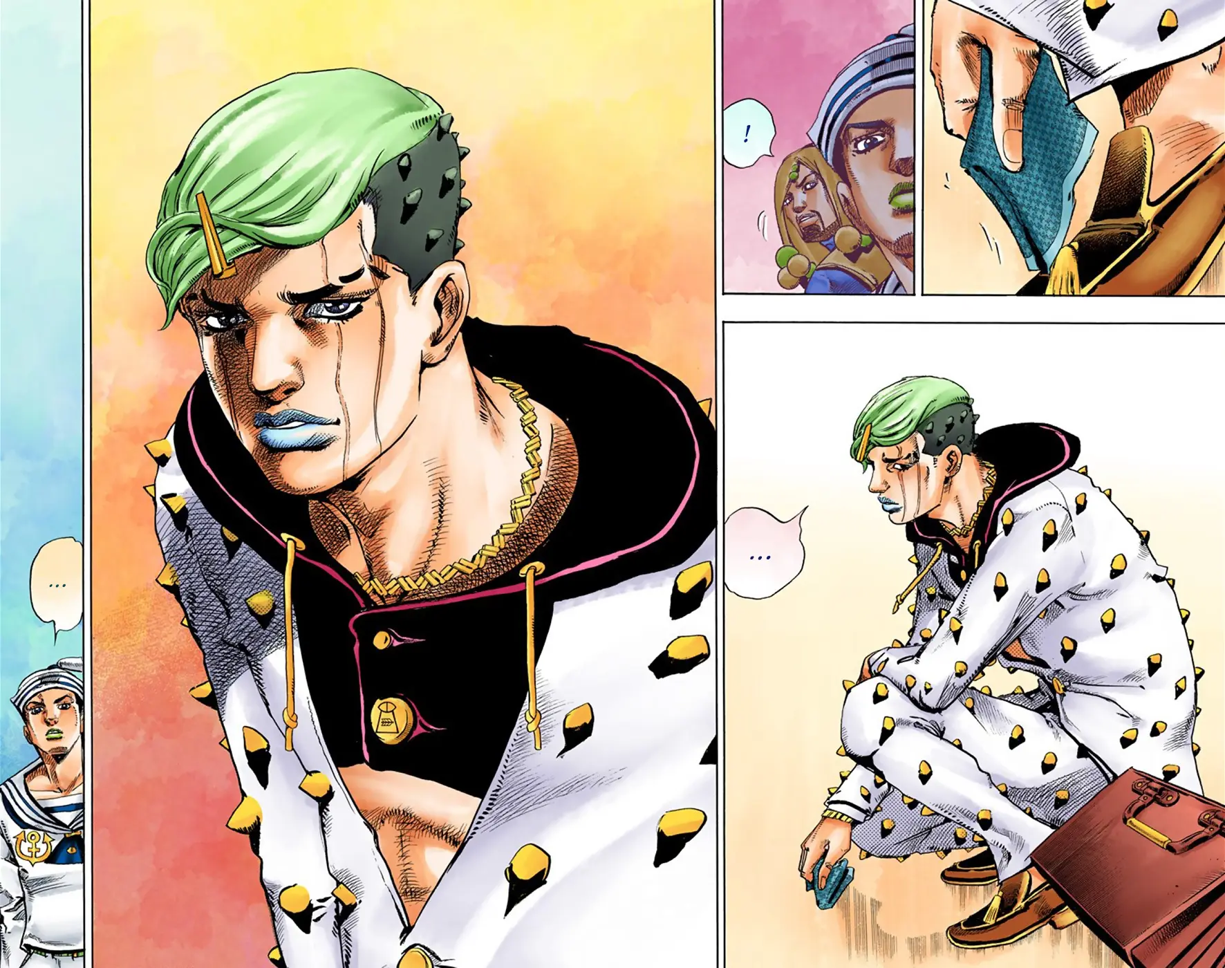 JoJo's Bizarre Adventure, Part 8: JoJolion Colored Manga — Chapter 33 — Page 37