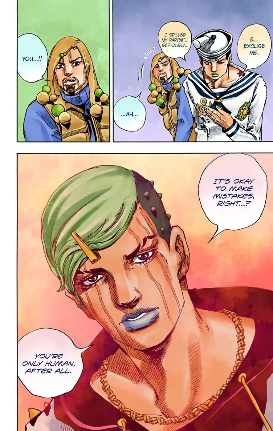 JoJo's Bizarre Adventure, Part 8: JoJolion Colored Manga — Chapter 33 — Page 38