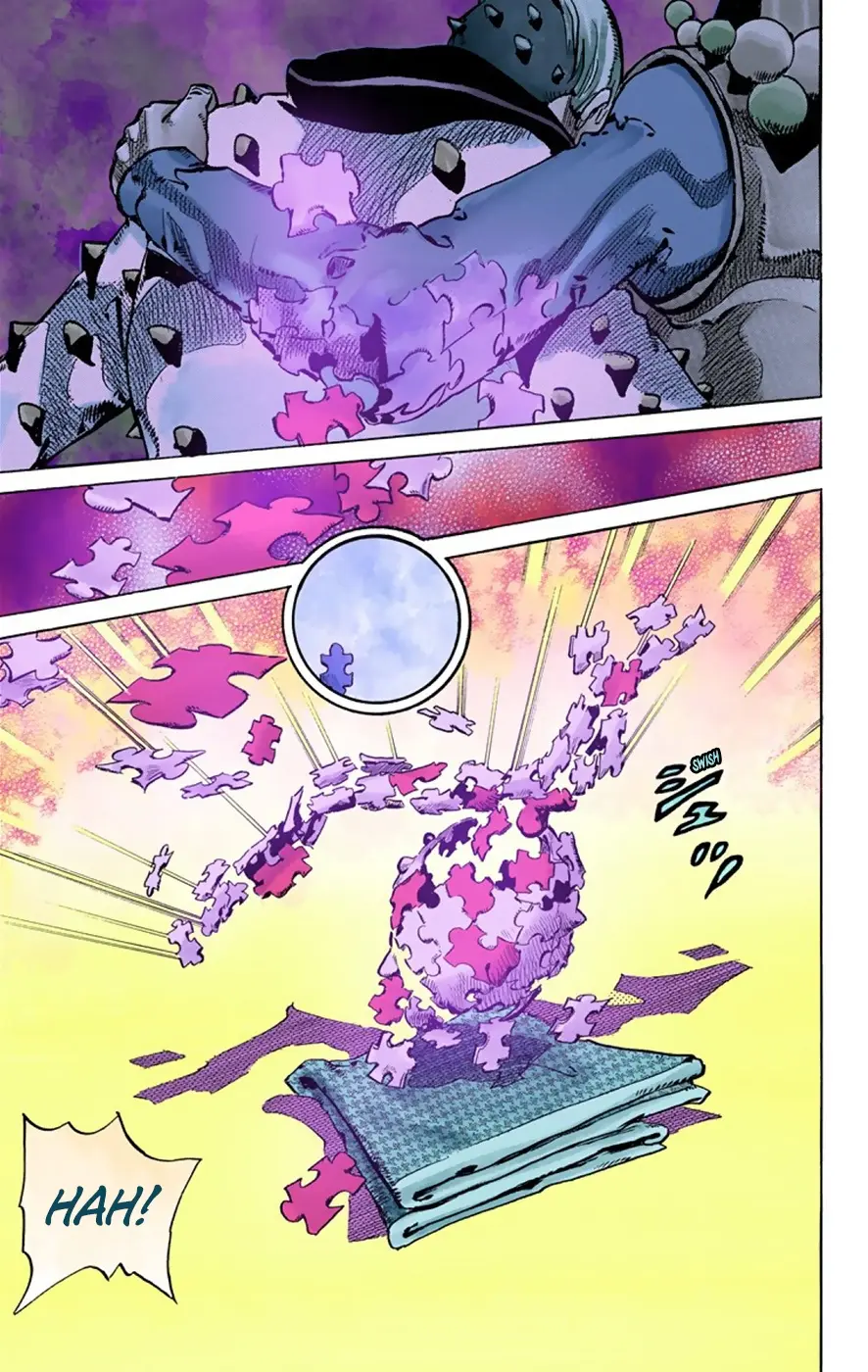 JoJo's Bizarre Adventure, Part 8: JoJolion Colored Manga — Chapter 33 — Page 46