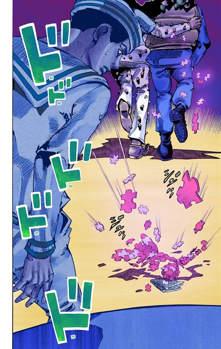 JoJo's Bizarre Adventure, Part 8: JoJolion Colored Manga — Chapter 33 — Page 47