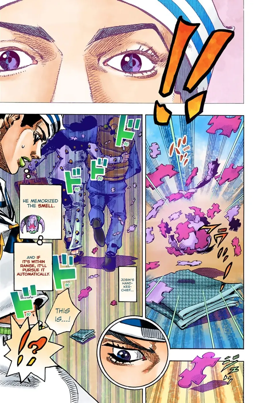 JoJo's Bizarre Adventure, Part 8: JoJolion Colored Manga — Chapter 33 — Page 48