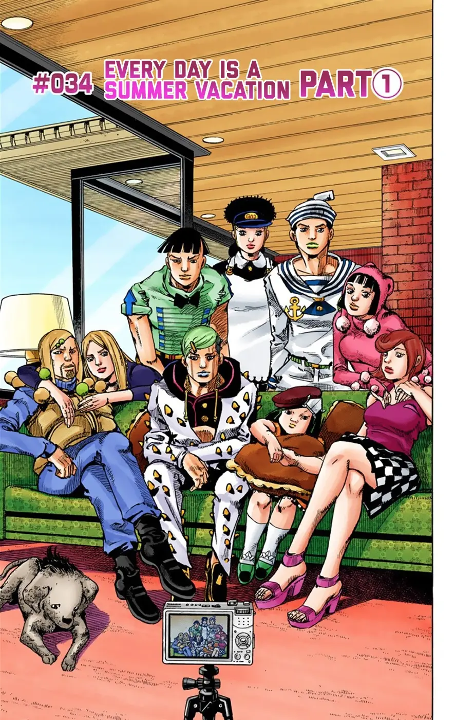 JoJo's Bizarre Adventure, Part 8: JoJolion Colored Manga β Chapter 34 β Page 2