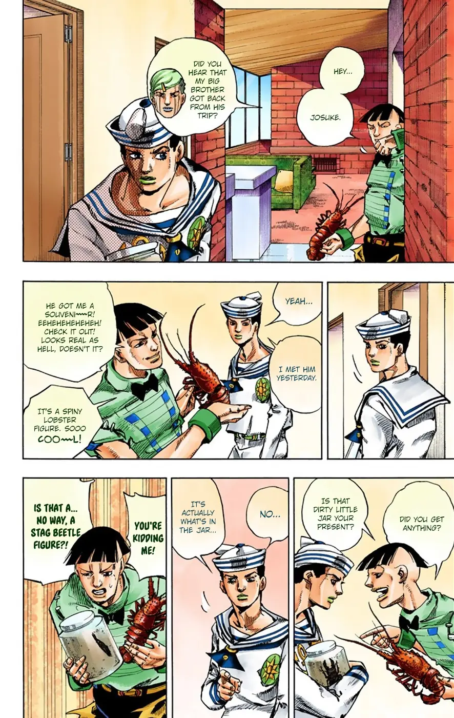 JoJo's Bizarre Adventure, Part 8: JoJolion Colored Manga β Chapter 34 β Page 4