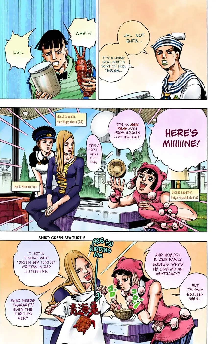 JoJo's Bizarre Adventure, Part 8: JoJolion Colored Manga β Chapter 34 β Page 5
