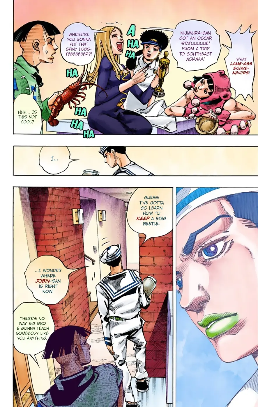 JoJo's Bizarre Adventure, Part 8: JoJolion Colored Manga β Chapter 34 β Page 6