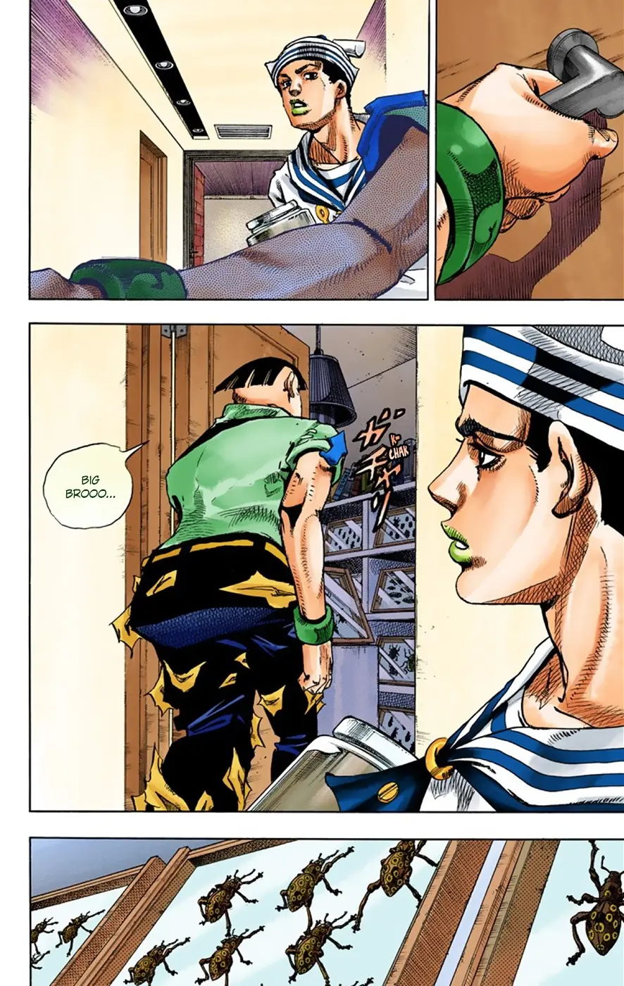 JoJo's Bizarre Adventure, Part 8: JoJolion Colored Manga β Chapter 34 β Page 8
