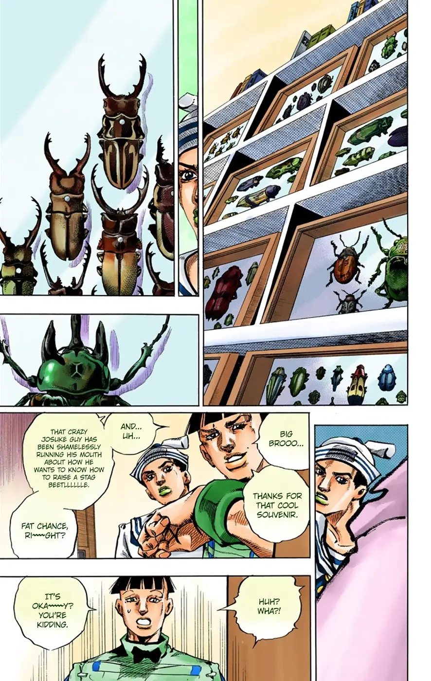 JoJo's Bizarre Adventure, Part 8: JoJolion Colored Manga β Chapter 34 β Page 9