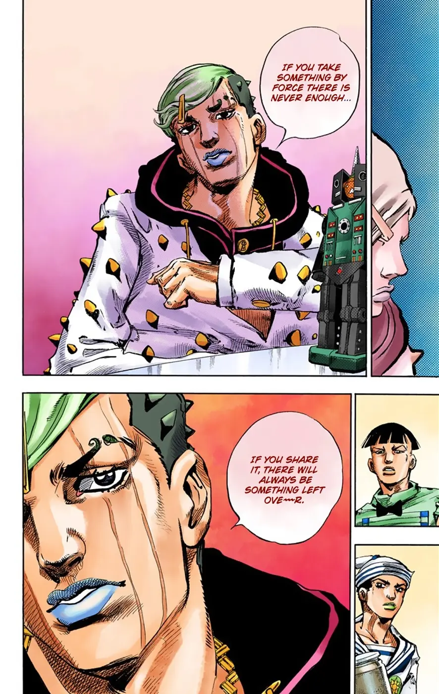 JoJo's Bizarre Adventure, Part 8: JoJolion Colored Manga β Chapter 34 β Page 11