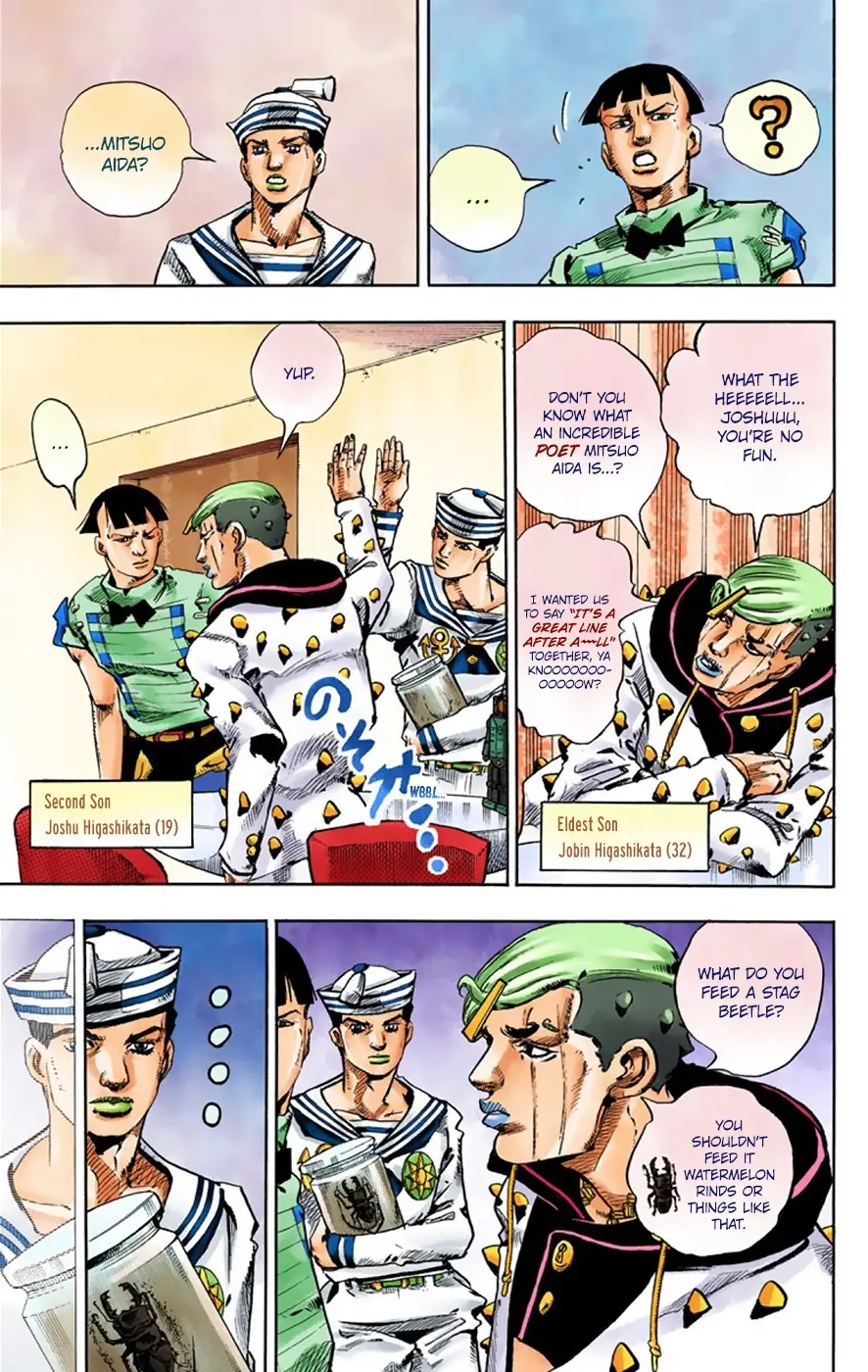 JoJo's Bizarre Adventure, Part 8: JoJolion Colored Manga β Chapter 34 β Page 12