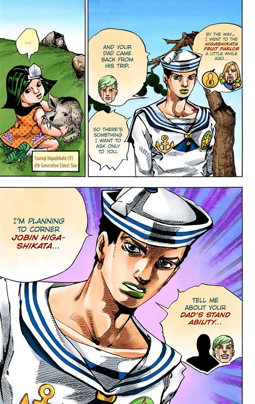 JoJo's Bizarre Adventure, Part 8: JoJolion Colored Manga β Chapter 34 β Page 14