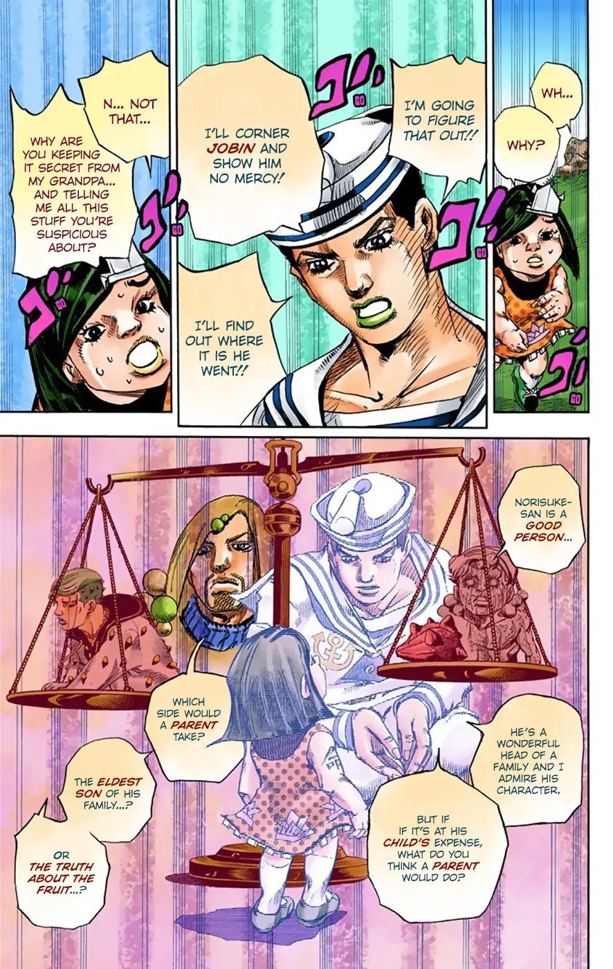 JoJo's Bizarre Adventure, Part 8: JoJolion Colored Manga β Chapter 34 β Page 18