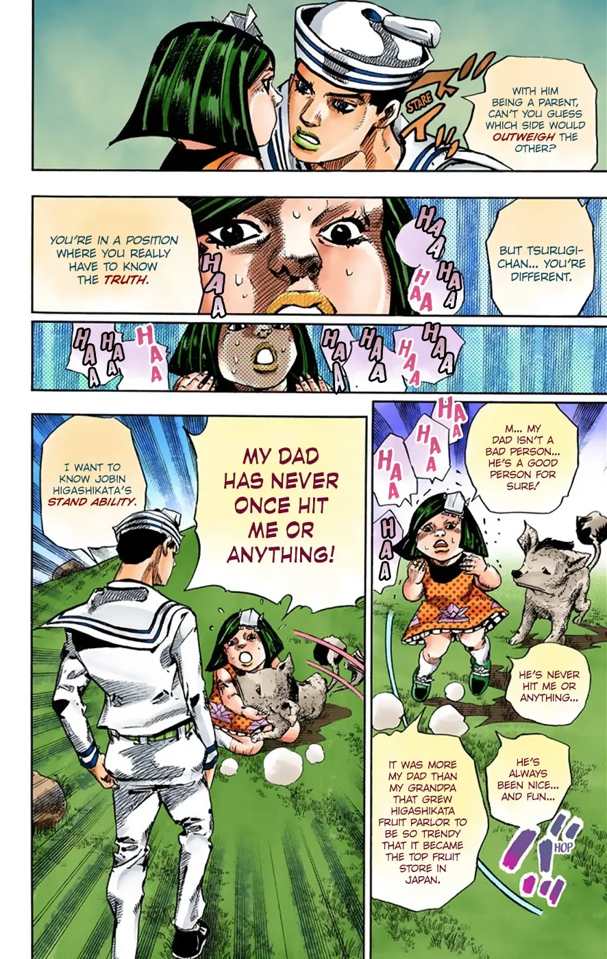 JoJo's Bizarre Adventure, Part 8: JoJolion Colored Manga β Chapter 34 β Page 19