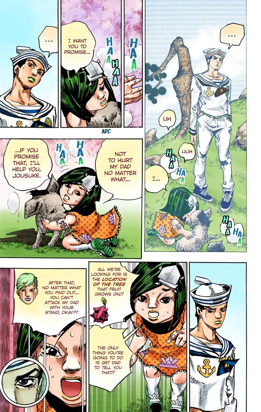 JoJo's Bizarre Adventure, Part 8: JoJolion Colored Manga β Chapter 34 β Page 22