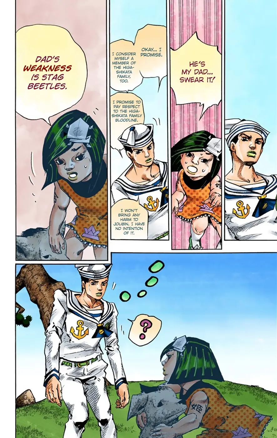JoJo's Bizarre Adventure, Part 8: JoJolion Colored Manga β Chapter 34 β Page 23