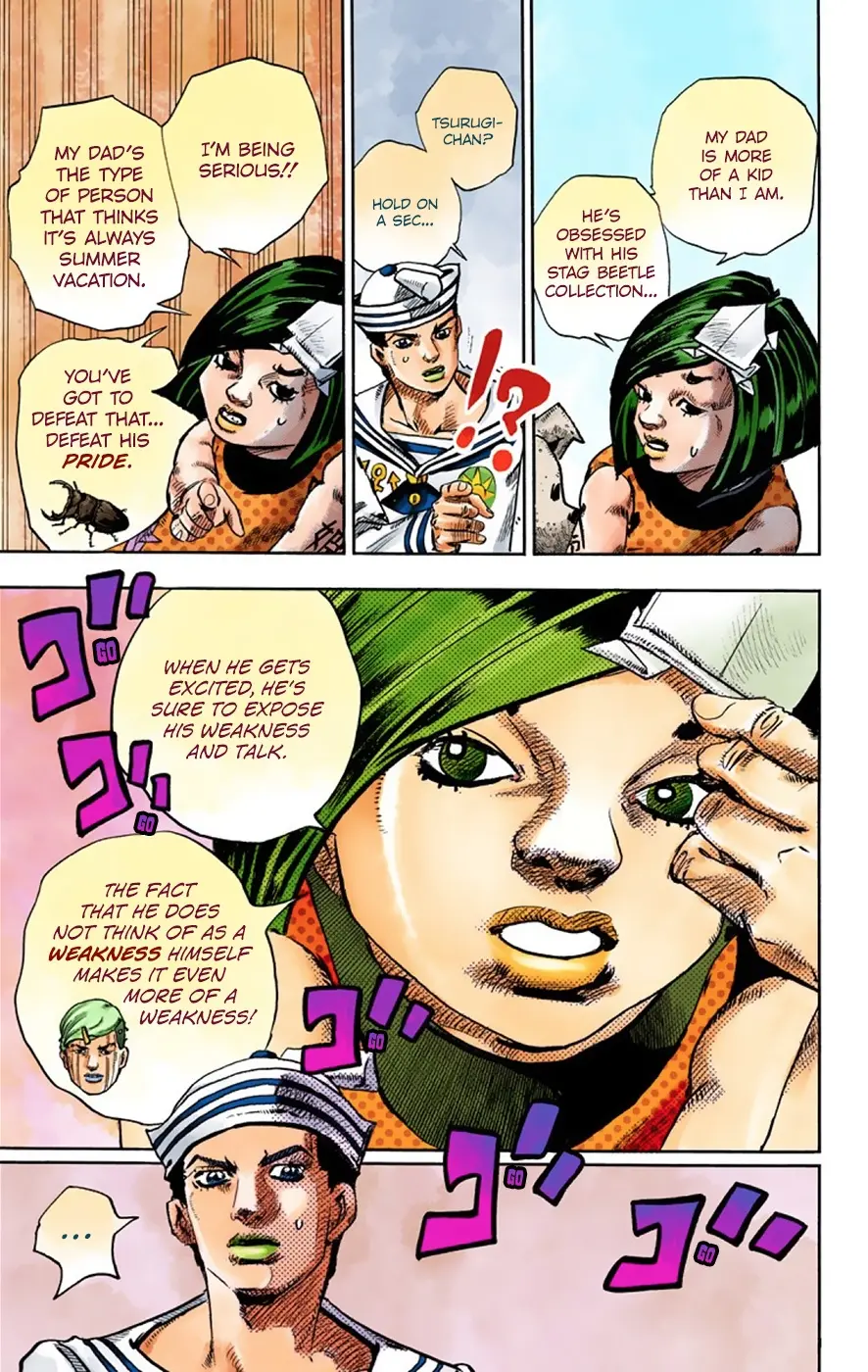 JoJo's Bizarre Adventure, Part 8: JoJolion Colored Manga β Chapter 34 β Page 24