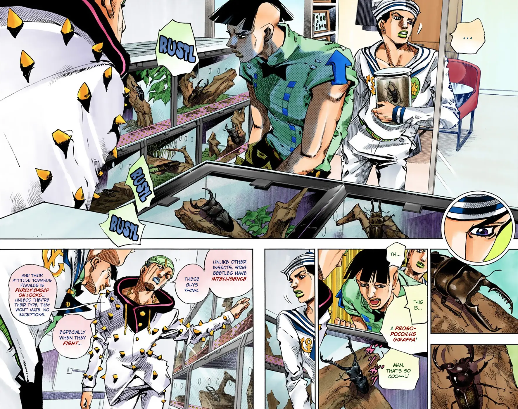 JoJo's Bizarre Adventure, Part 8: JoJolion Colored Manga β Chapter 34 β Page 27