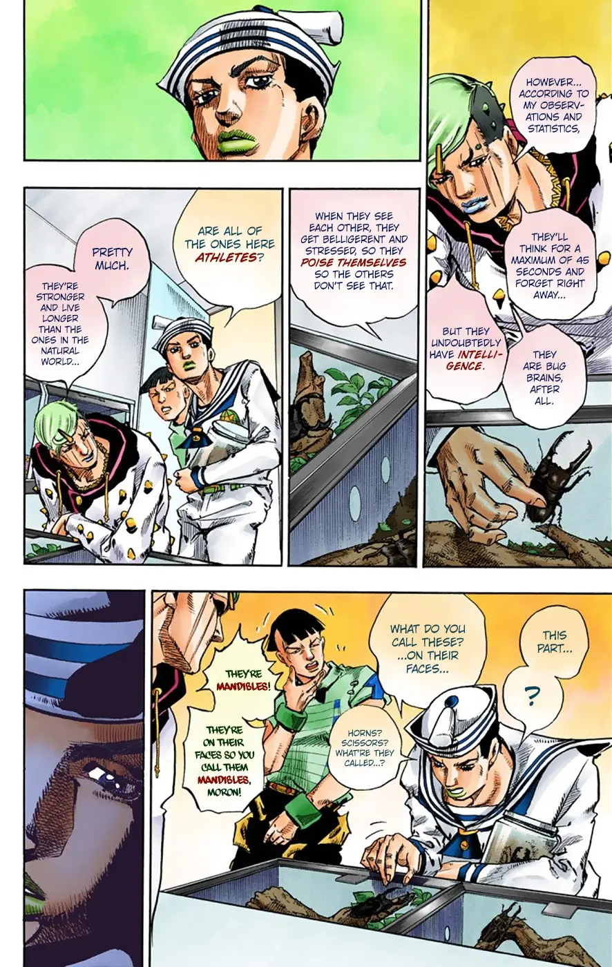 JoJo's Bizarre Adventure, Part 8: JoJolion Colored Manga β Chapter 34 β Page 28