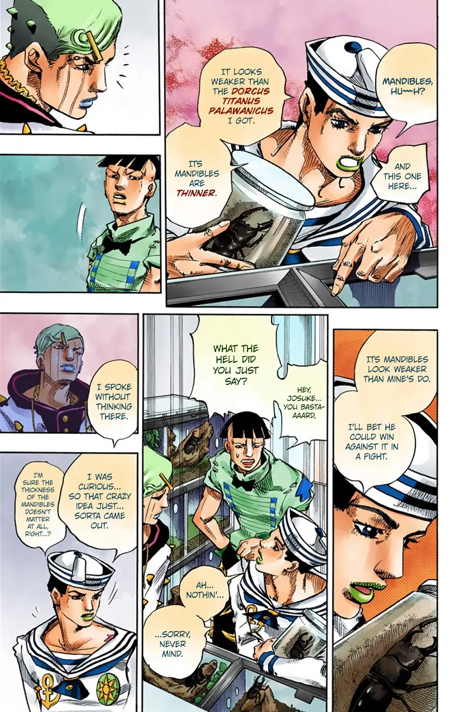 JoJo's Bizarre Adventure, Part 8: JoJolion Colored Manga β Chapter 34 β Page 29