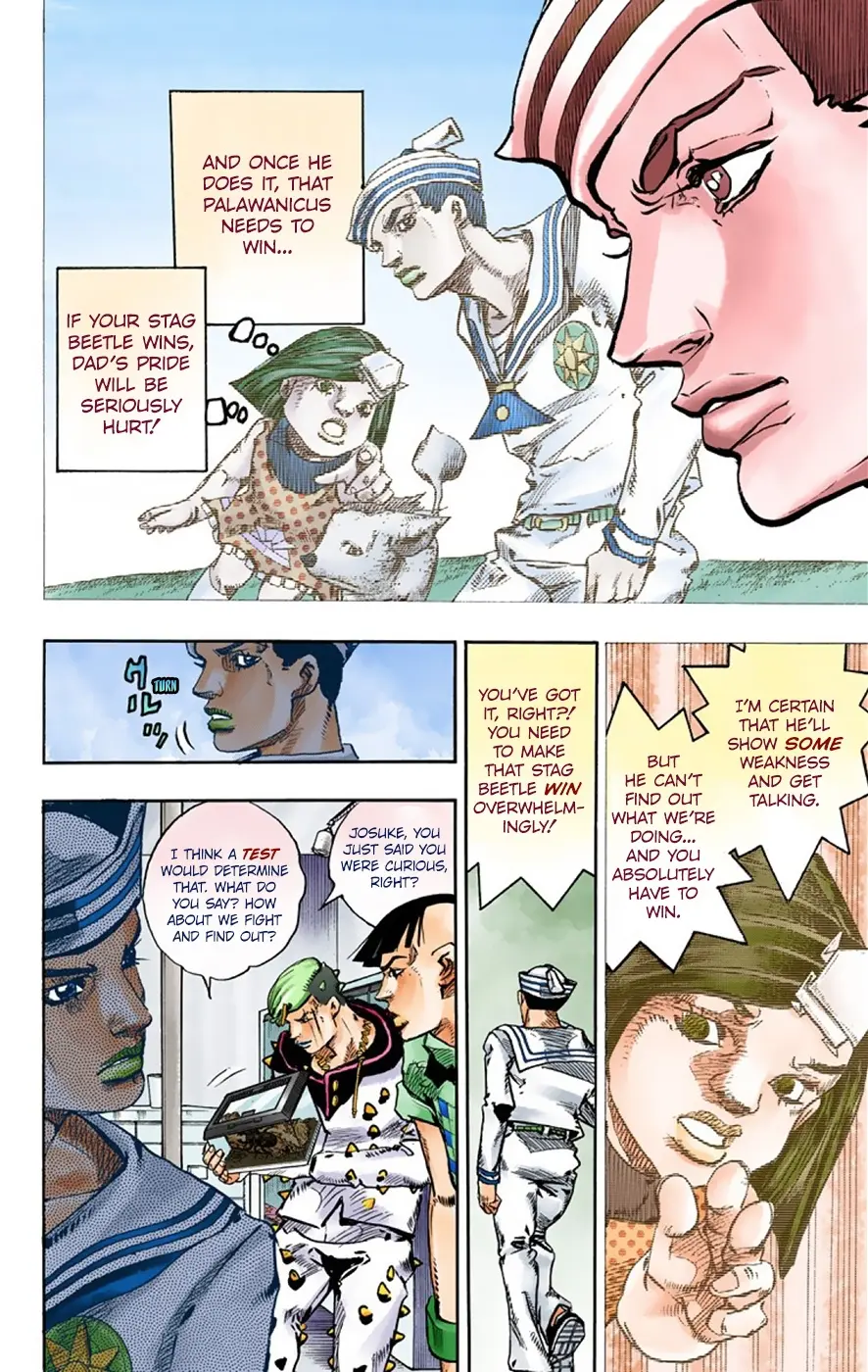 JoJo's Bizarre Adventure, Part 8: JoJolion Colored Manga β Chapter 34 β Page 32