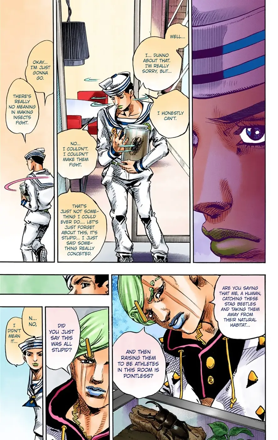 JoJo's Bizarre Adventure, Part 8: JoJolion Colored Manga β Chapter 34 β Page 33