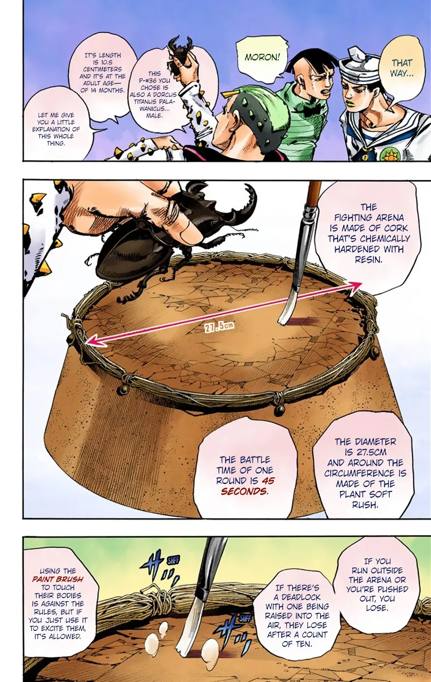 JoJo's Bizarre Adventure, Part 8: JoJolion Colored Manga β Chapter 34 β Page 34