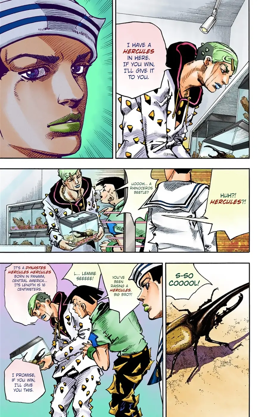 JoJo's Bizarre Adventure, Part 8: JoJolion Colored Manga β Chapter 34 β Page 37