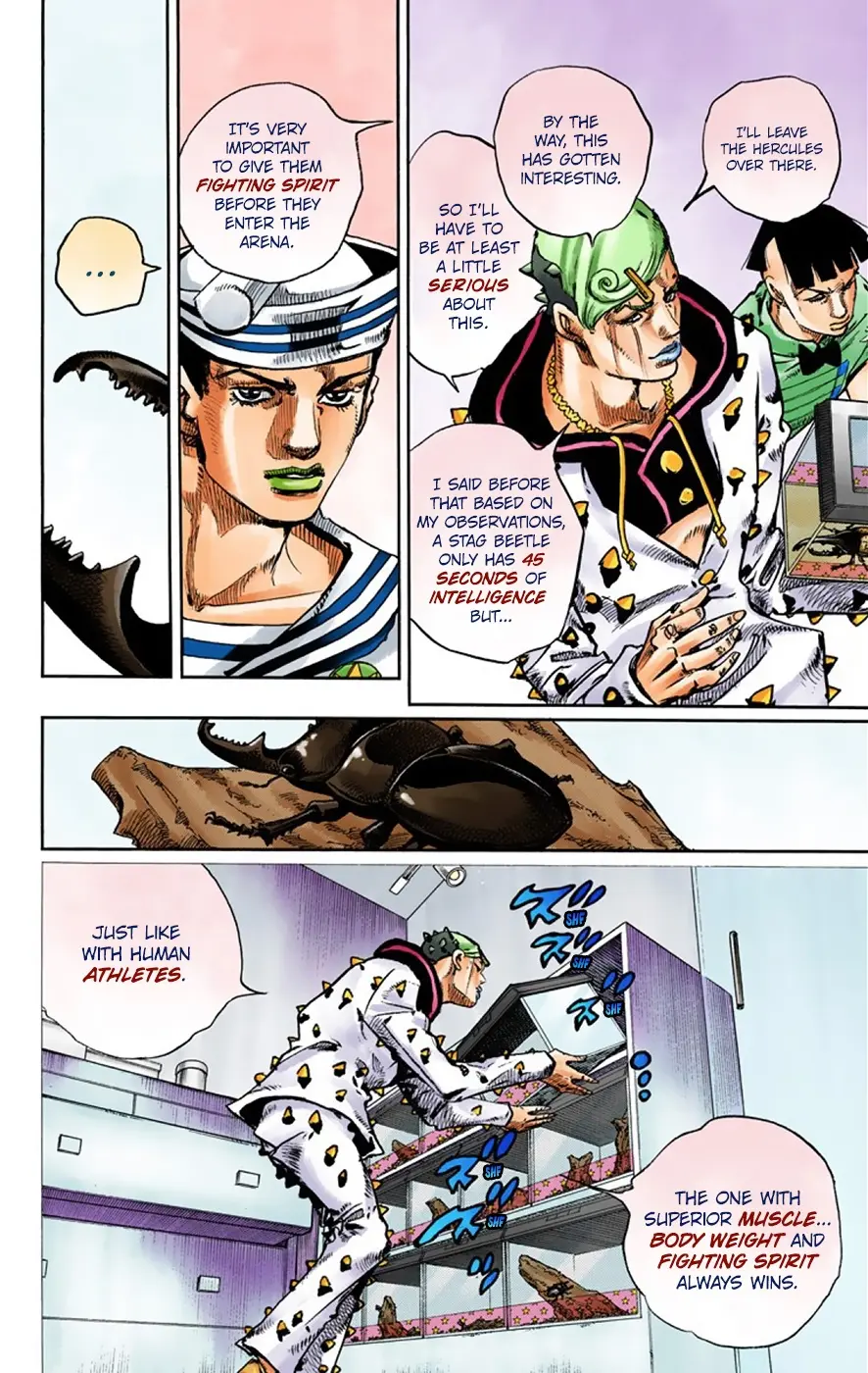 JoJo's Bizarre Adventure, Part 8: JoJolion Colored Manga β Chapter 34 β Page 38